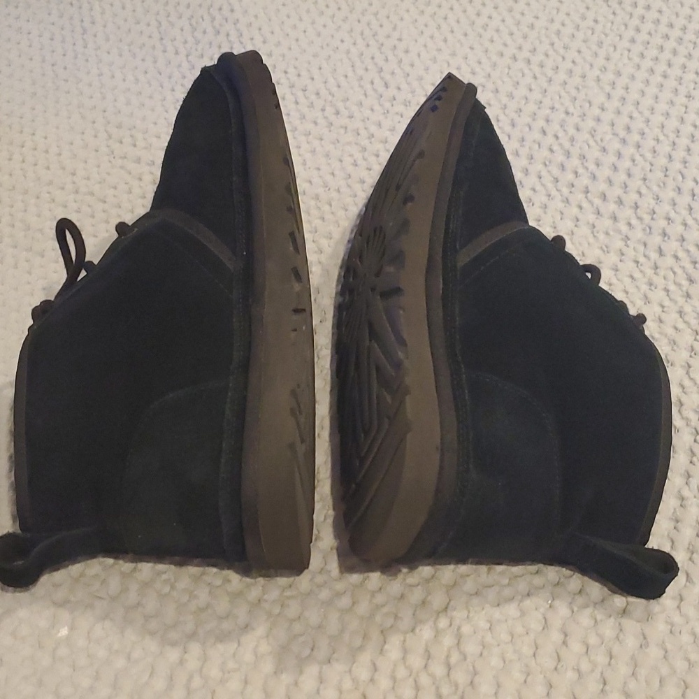 UGG Black Neumel Chukka Boots Size 10 (#28) - Picture 3 of 8